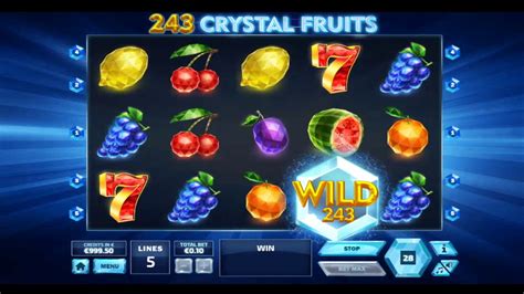 Jogar 243 Crystal Fruits no modo demo